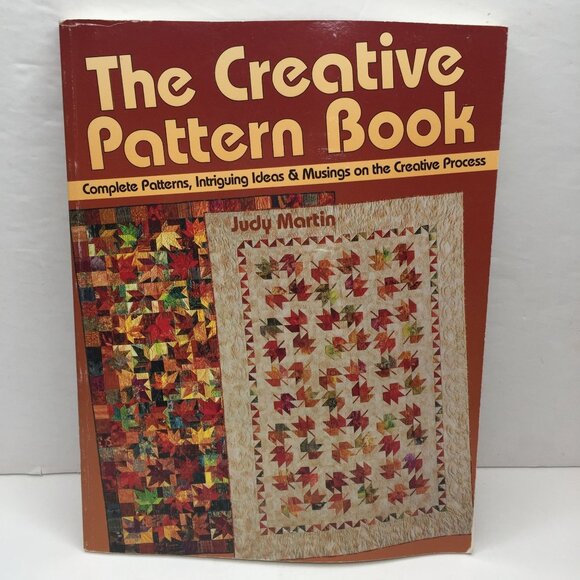 Vintage 2000 The Creative Pattern Book Complete Intriguing Ideas Tip Judy Martin - Picture 2 of 13
